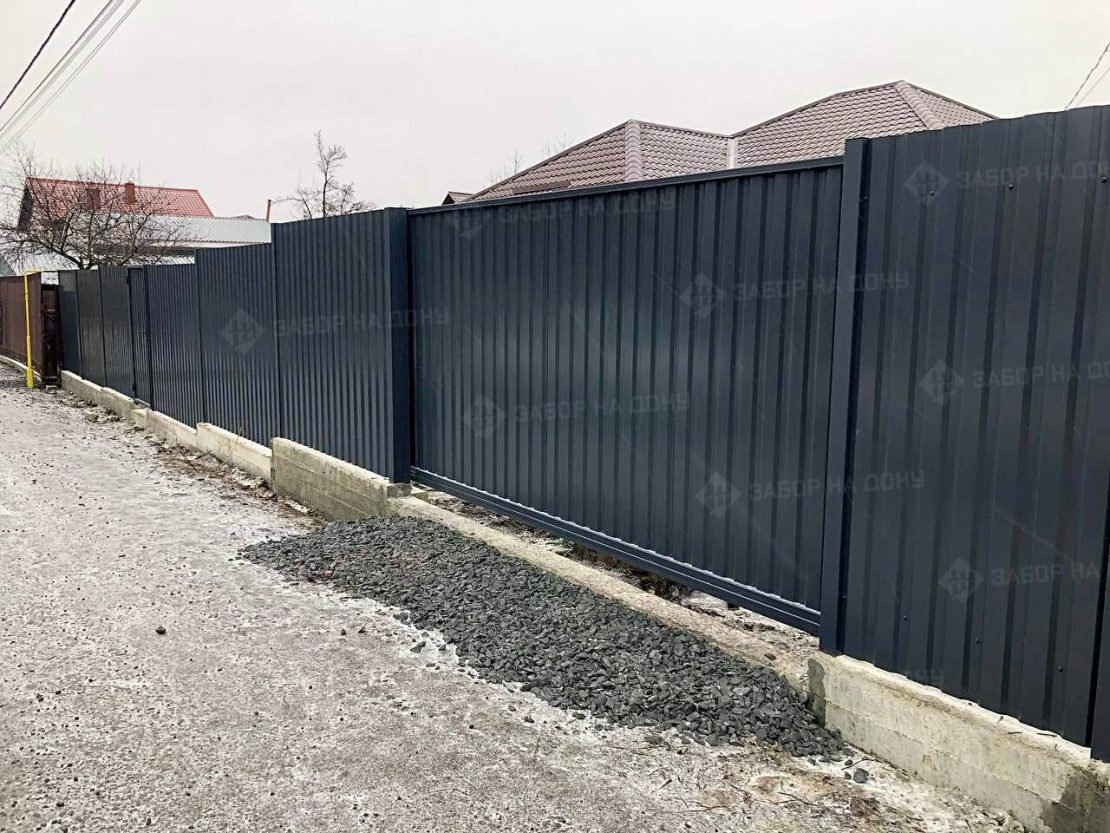Автоматические откатные ворота с электроприводом  в Туапсе